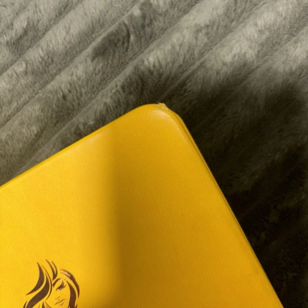 Freedom Mastery Life Planner Daily Self Help Yellow Faux Leather A5 Unused